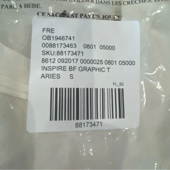 FP Movement byFree People Inspire BF Aries Graphic T-Shirt in White Red and Pink - Picture 15 of 15